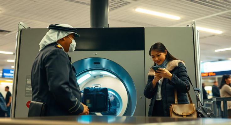 Airport Cabin Baggage Scanner