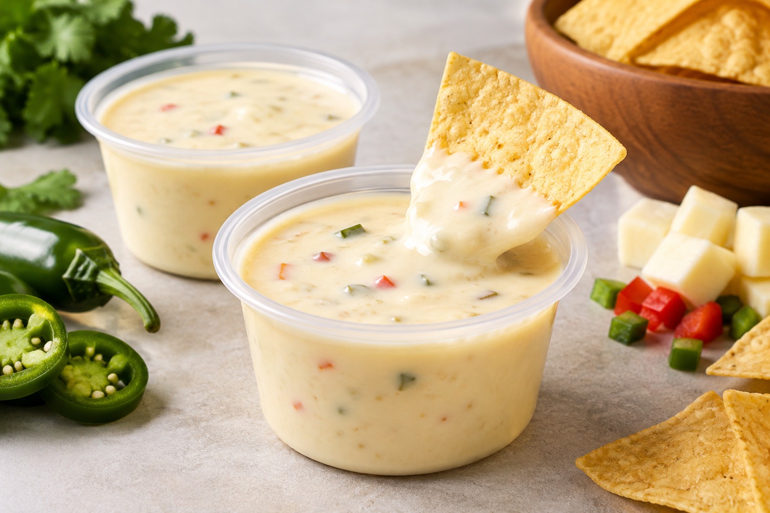 Queso Blanco Dip Cups Market