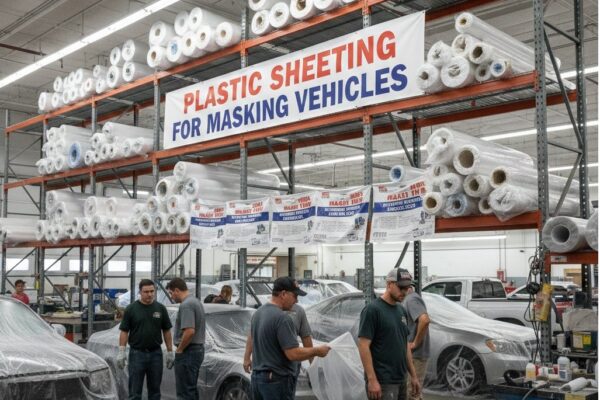 plastic sheeting for masking vehicles market